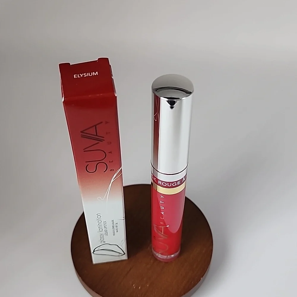 Suva Beauty Glossy Lamination Liquid Lipstick - Elysium